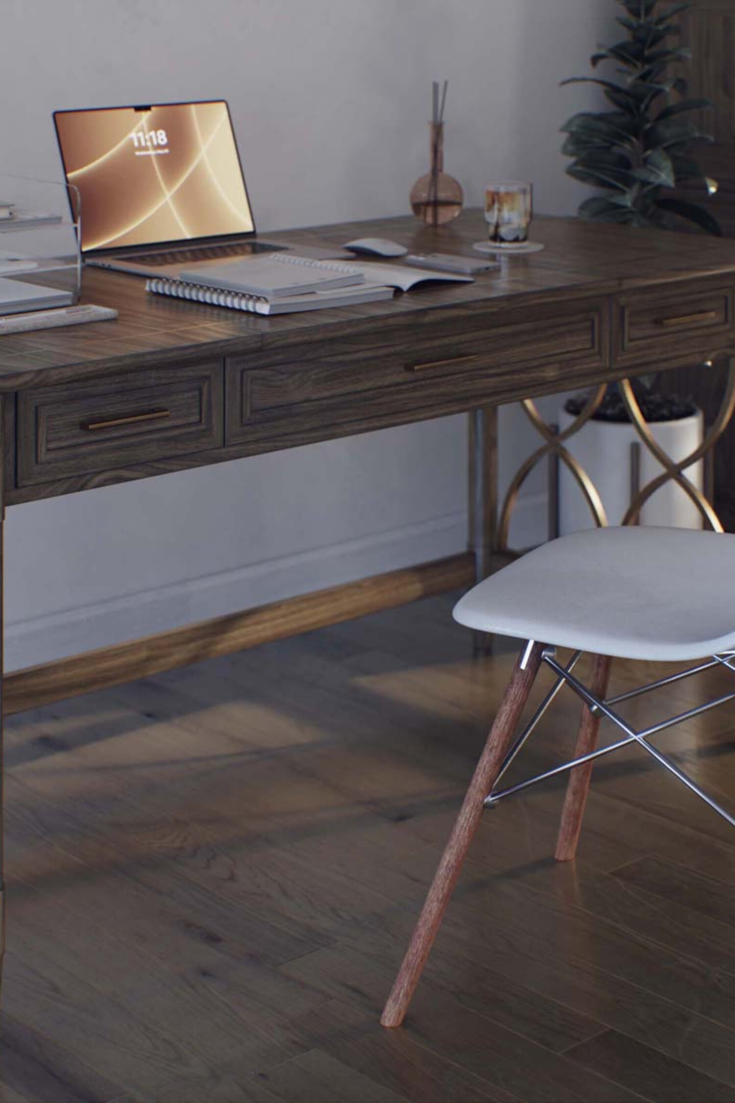 High-end 3D furniture rendering - HighEndVisual